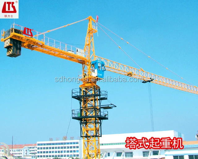 
Electric Self raising Tower Crane QTZ125F on Sale 