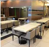 black galaxy restaurant tables marble top,restaurant dining tables and chairs
