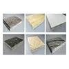 Customized light weight stone wall cladding slab panel aluminum marble honeycomb