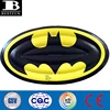 heavy duty vinyl giant inflatable classic batman logo pool air float durable batman water lounge mattress raft toys