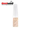 White Undercoated Basswood Wooden Shutter Components