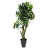 good price can sell for 1 piece big four forks pachira macrocarpa tree 1.8m Simulation artificial plants potted for office