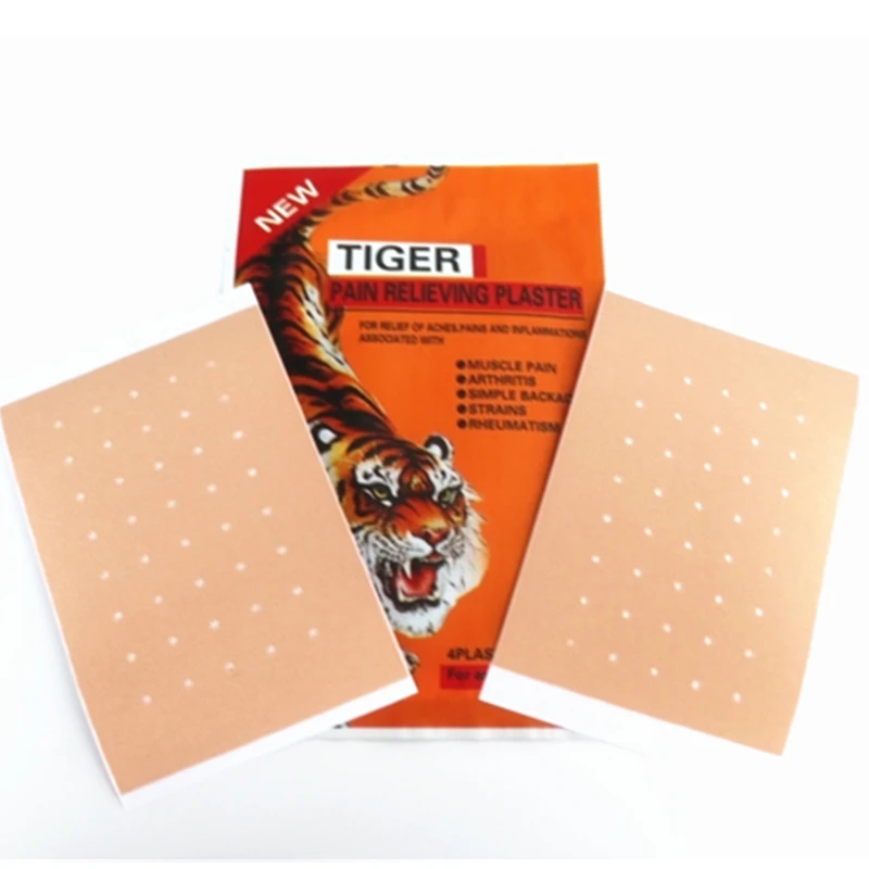 Tiger Balm Medicated Plaster Tiger Capsicum Plaster Chinese Pain Relief