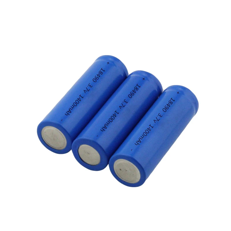 Cylindrical 18490 18500 Lithium Li Ion Battery 3.7v 1400mah - Buy 3.7v ...