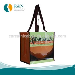 printed pp shopping bag,resuable shopping bag