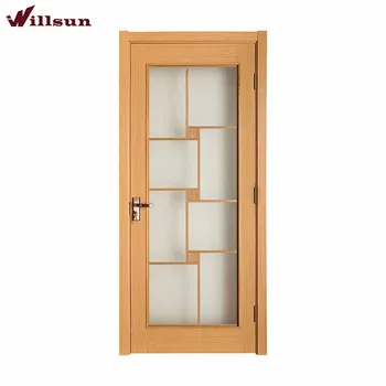 Modern Style Solid Glass Wood Framed Dinning Room Door Design Buy Glass Wood Door Glass Door Design Modern Wood Door Product On Alibaba Com