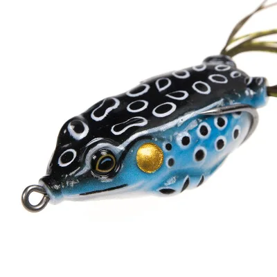 

2019 Hot Amazon Best Selling Popular VMC Hooks Resin Skirts Artifical Fishing Frog Lure, Vavious colors