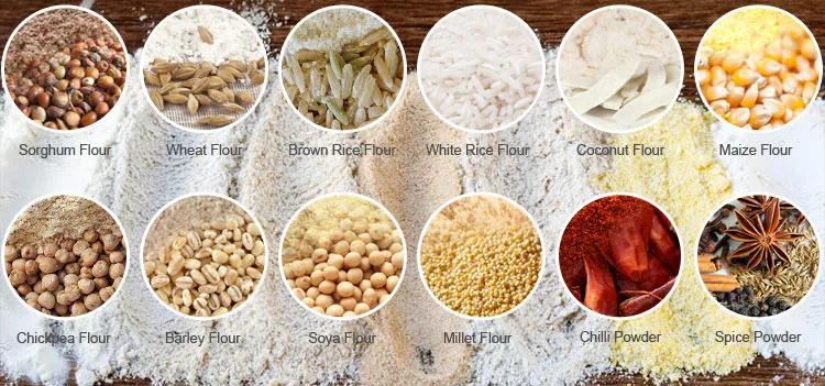 500kg per day small maize flour milling machine