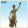 Beautiful greek goddess themis lady with sword standing on the snake book