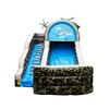 Newest inflatable rainbow plane slides inflatable slip n slide of factory sale directly