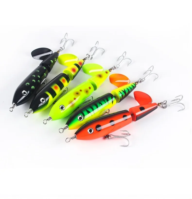 

Lurekiller Wood Game Lure Gt Popper Fishing Lure 60G 20CM, 5 colors