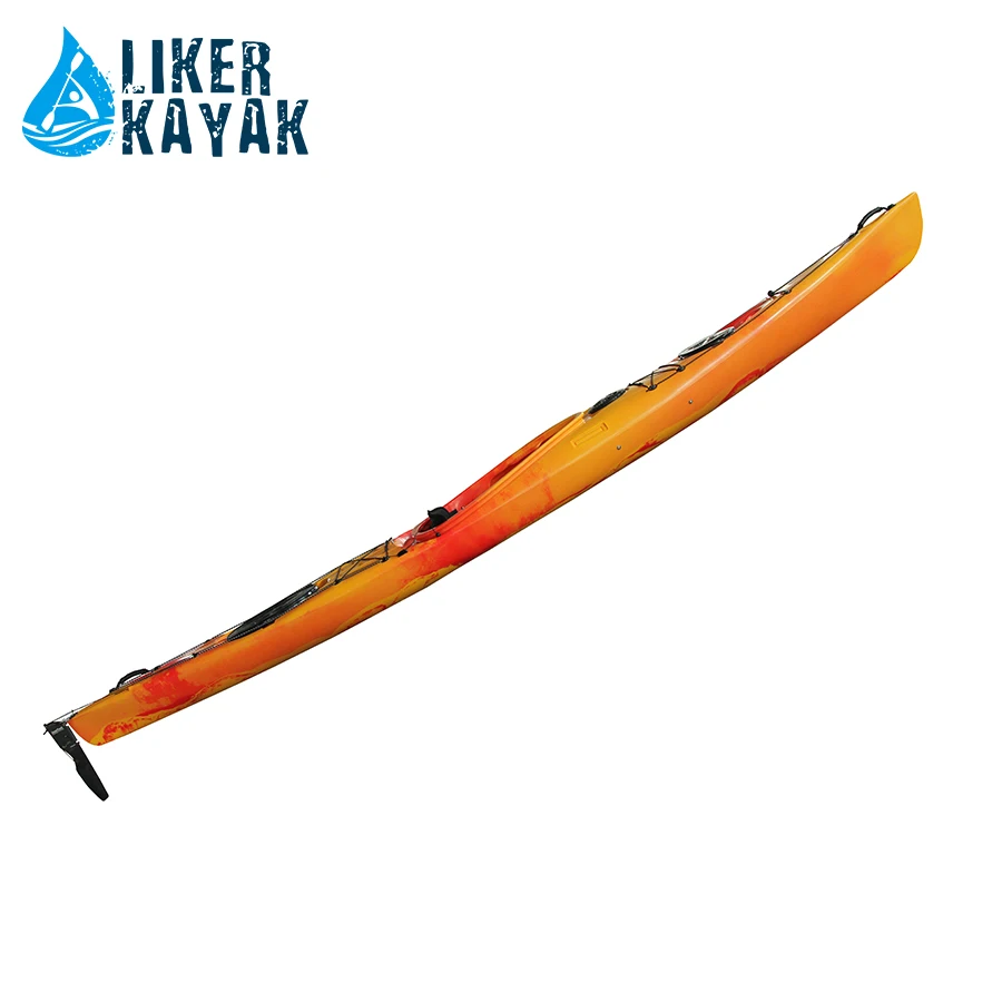 
Hot Plastic Single Sit In Ocean Sea Kayak Speed kayak for Racing 