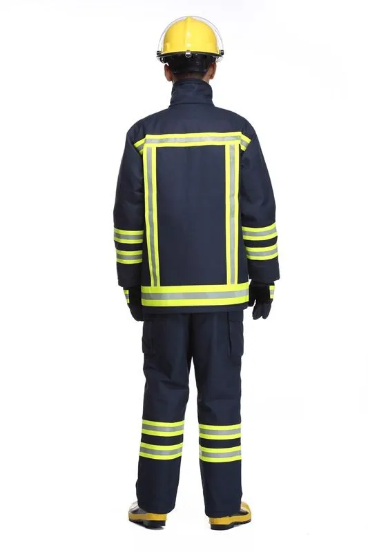 Structural Fire Fighter Suit En469 Nomex Iiia Turnout Gear In Stock ...