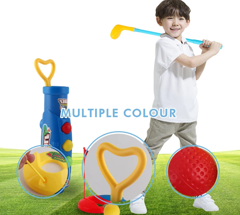 Hot Sale Outdoor Sports Gaming Clubs Kids Plastic Golf Set Toy Buy