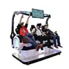 Virtual Reality simulation rides 3 seats 9d 360 vr cinema motion Chair Shooting Interactive Games For Shopping Mall And Fun City