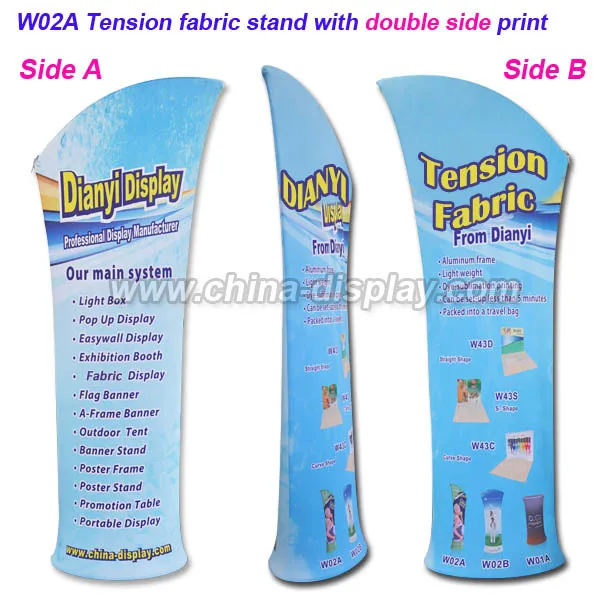 Tradeshow Tension Fabric Stand Ez Tube Banner Display Buy Ez