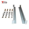 Equipment L rail steel rail rack bracket used in network server cabinet