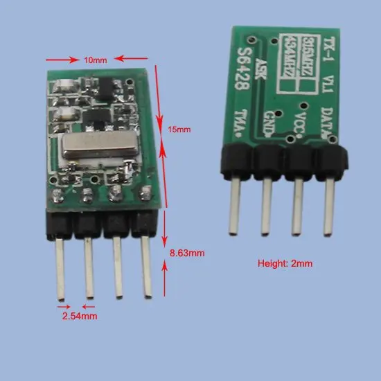 Rf Saw Resonator Ask 31543392 Mhz Receiver Module For Smart Home Security Jj Tx 01 Buy High 0047