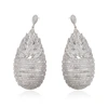 E-778 xuping fruit luxury earring, latest zirconia manufacturer pineapple jewelry