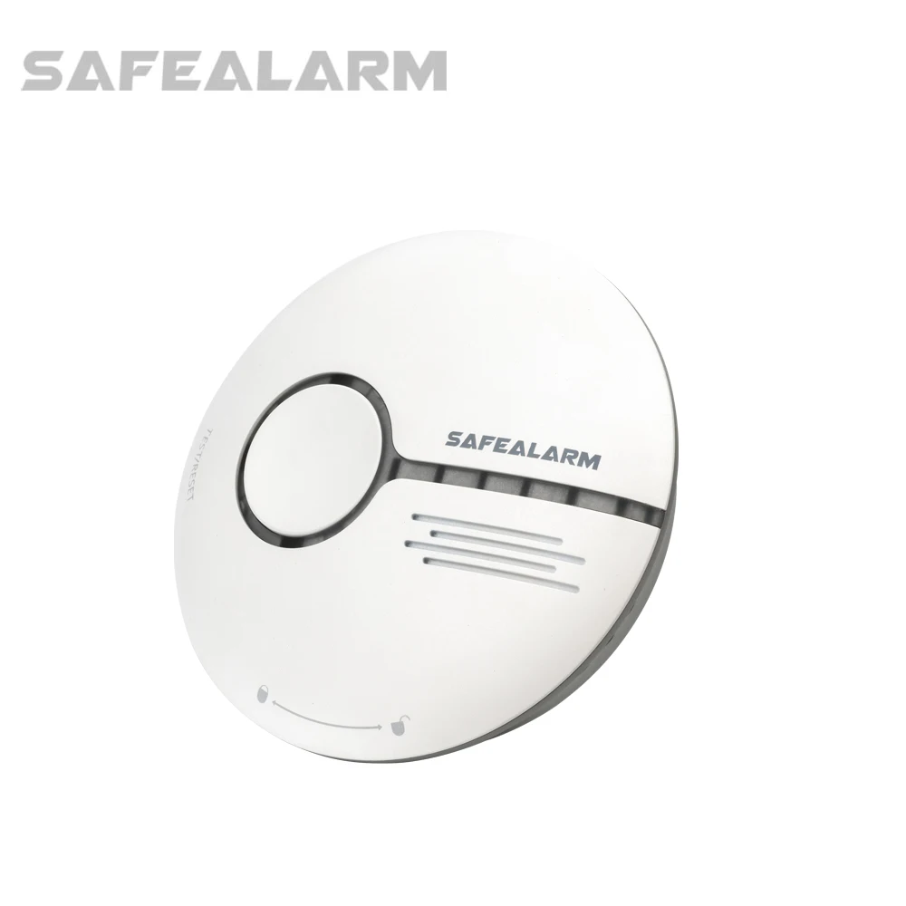 
En54-7 Approved Smoke Sensor Enclosure Price With Test Button And Led Strobe Light 