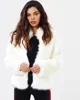 2018 New arrival snow fashion faux fur coat for women
