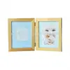 Birthday present baby gift set with footprint