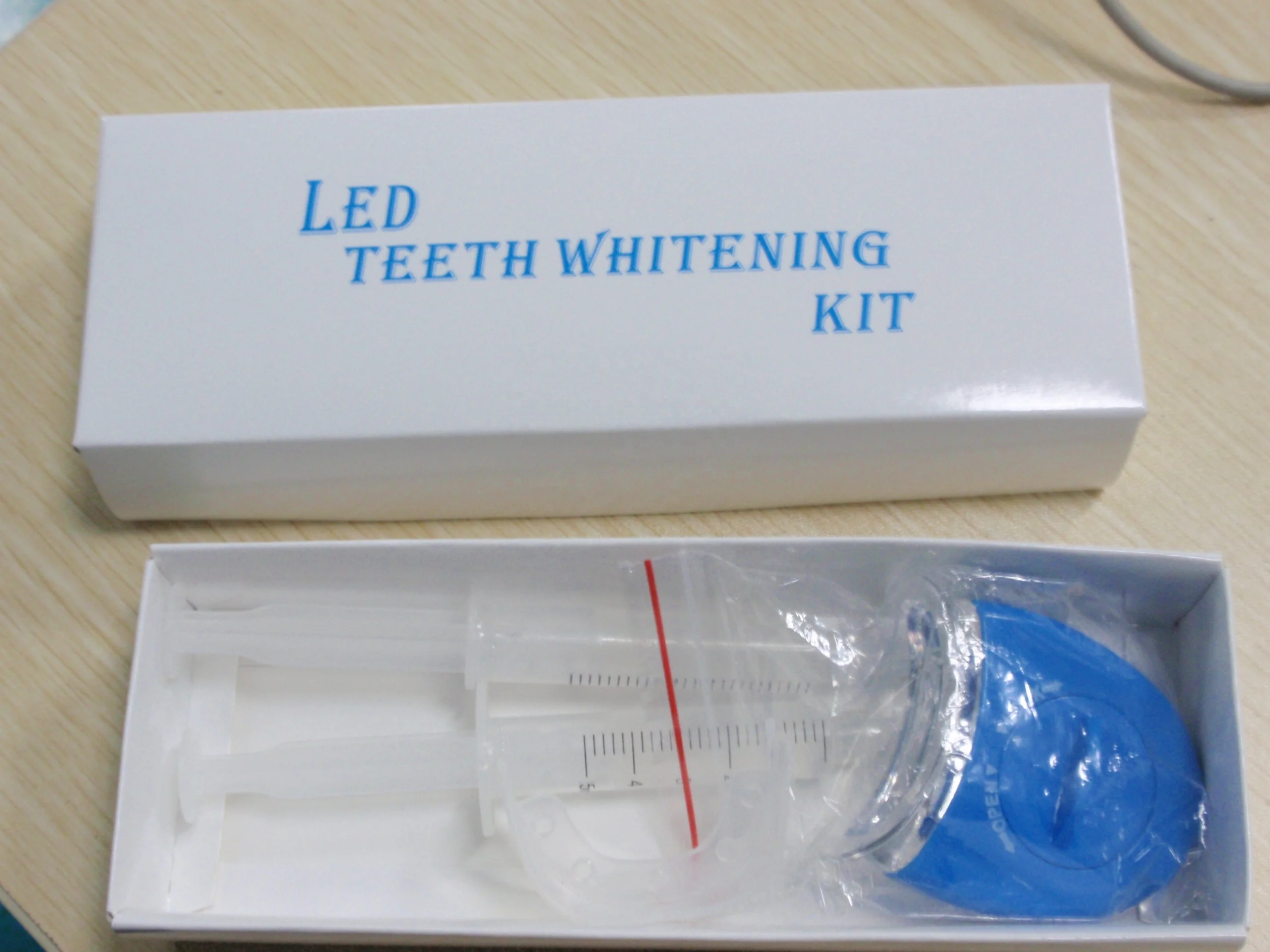 
17% CP gel syringe home teeth whitening kit, private label teeth whitening kit 