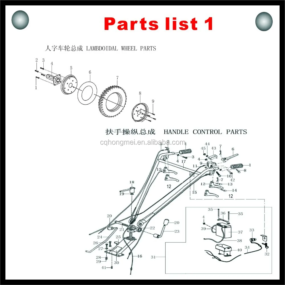 Diesel Tiller/agric Tiller/agriculture Rotary Tiller Parts - Buy Diesel