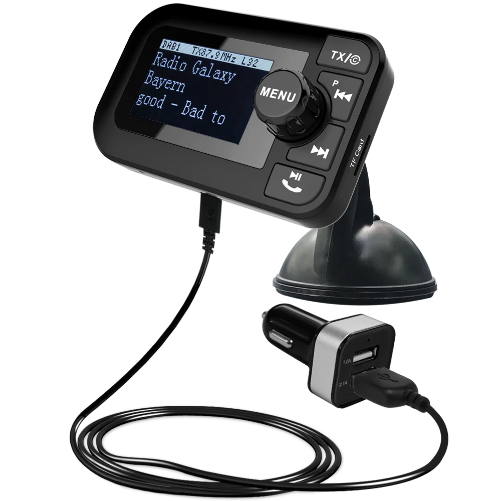 Ricevitore Bluetooth 4.2 3.5mm Adattatore AUX Audio Casa Auto Handfree UK 