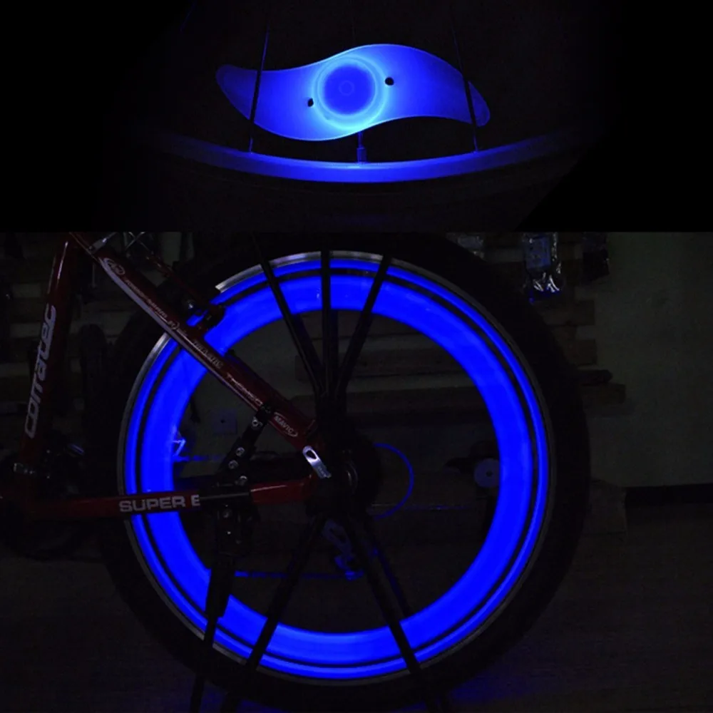 Bike Spoke Light Led Bicycle Lights Bicycle Accessories Flash Lamp