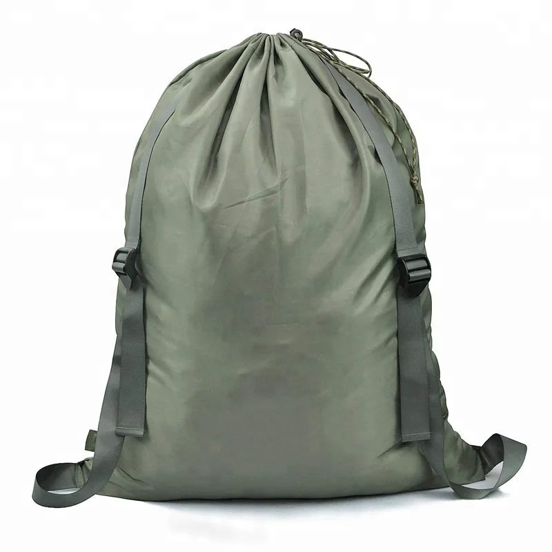 Custom Reusable Hanging Drawstring Lockable Nylon Laundry Wash Bag