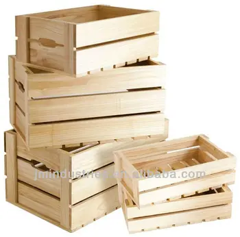 cheap wooden crates