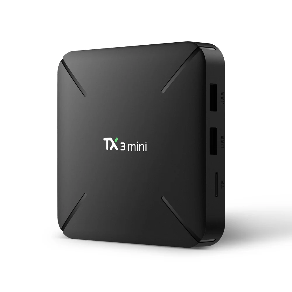 Factory direct sales  TX3 Mini Iptv Set Top Box Wifi Amlogic S905W Smart Tv Box Android 4k 2.4G wifi (-P)