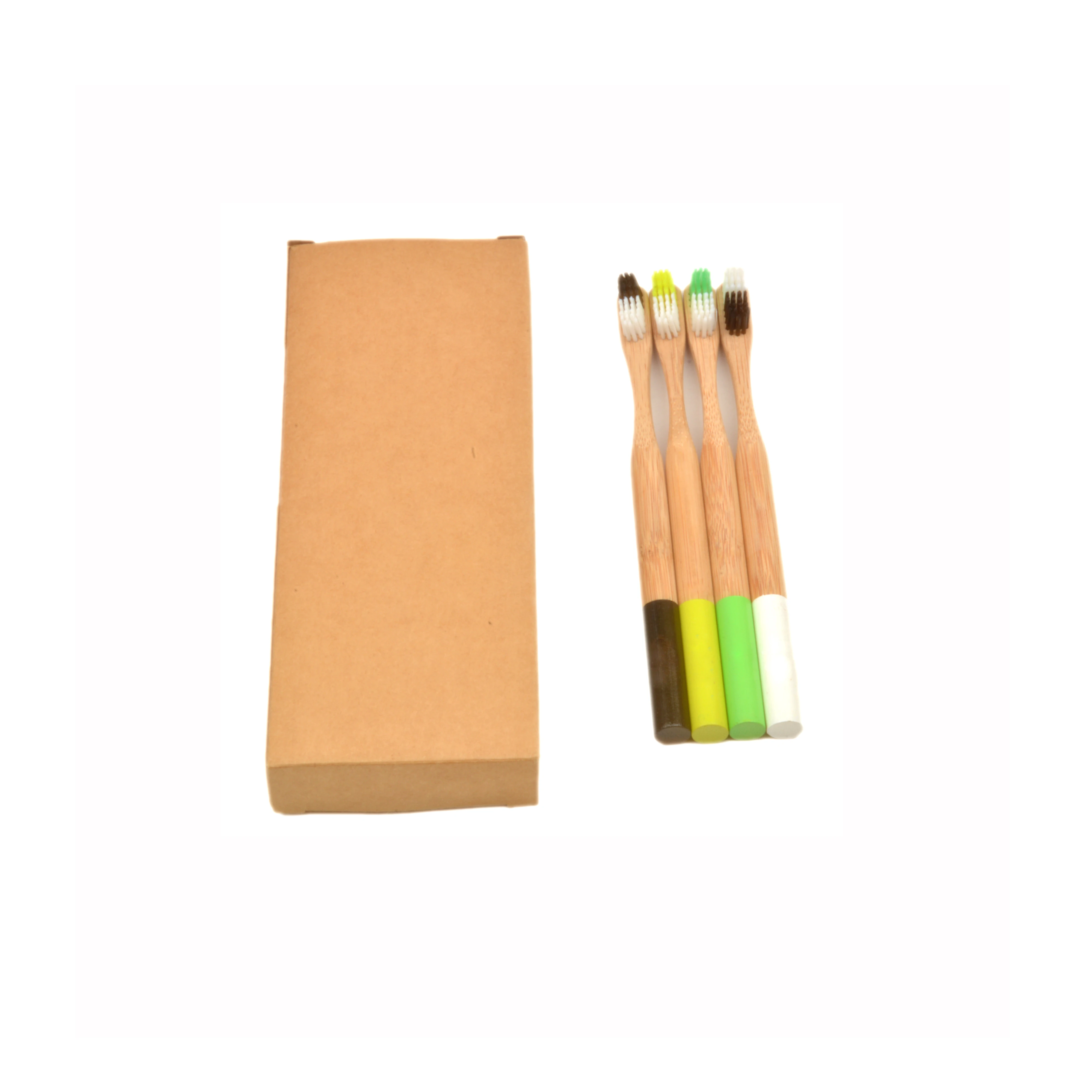 

Home Natural color Custom logo Soft nylon bristle bamboo wooden tooth brush
