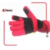 Hot Selling Cowhide Leather Palm Fully Knitted Nomex 3M Reflective Stripe fireman Gloves
