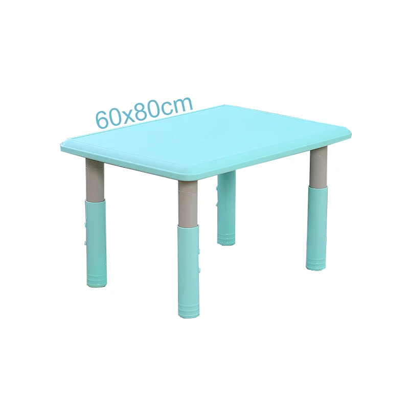 
Plastic Material Baby Adjustable Kid Table for Home Kindergarten Use 