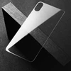 9H,2.5D Anti broken For iphone x back tempered glass