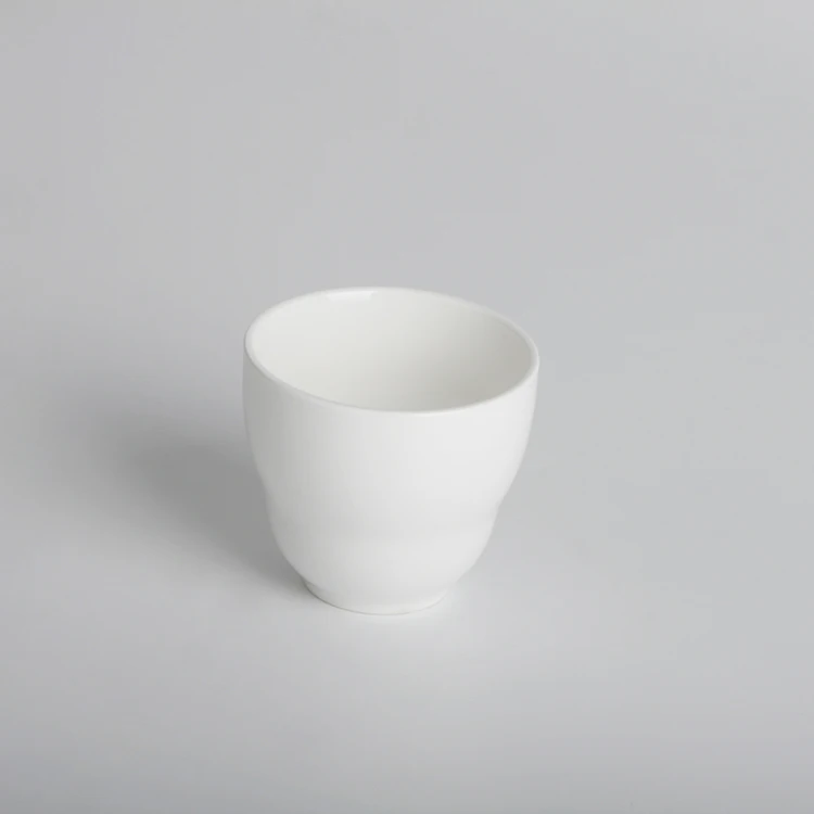 Bulk unique design vintage plain no handle ceramic coffee tea cup sets