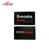 Popular RFID Credit Card Blocker / Signal Block RFID Card / Wallet Using RFID Blocking Card