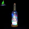 Wholesale Color Glass Led Wine Bottle Light String Micro Light Set for Weddings Festival Gift