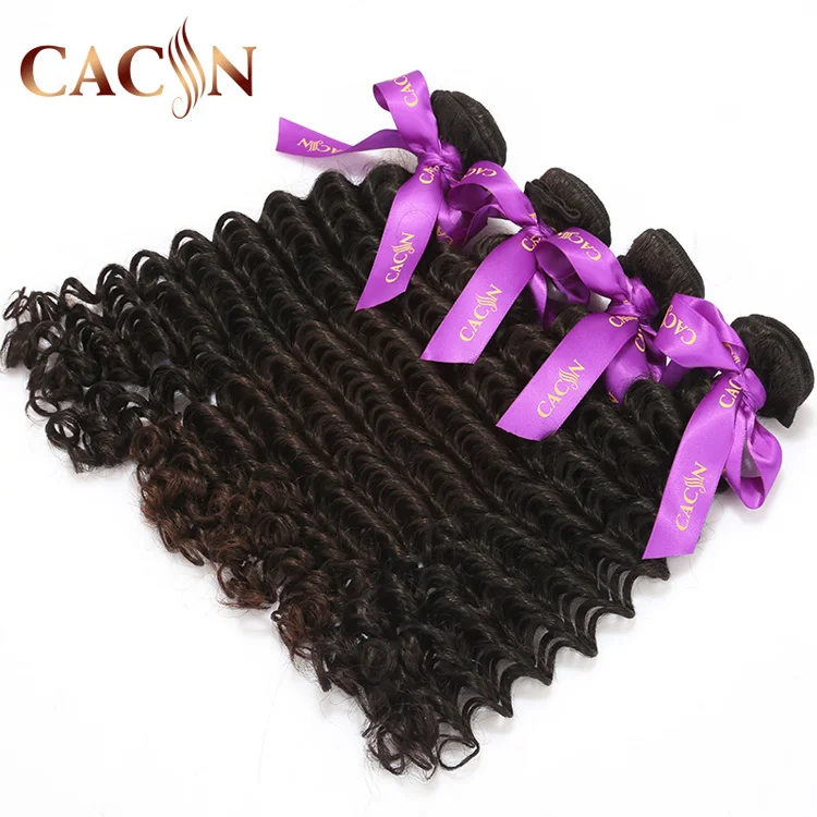 

High Quality 100% unprocessed Natural Color curly indian hair company