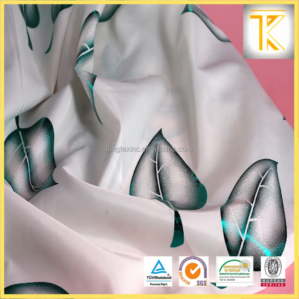 
2019 Using a variety of high quality and durable flower printed dewspo pongee fabric 