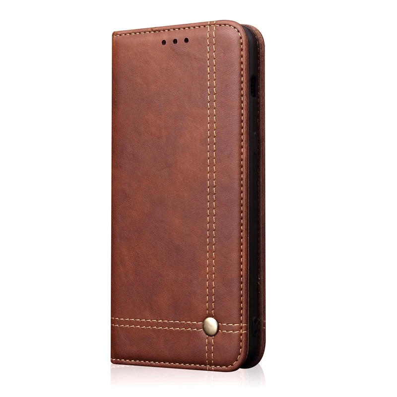 

Retro crazy horse skin wallet case for Huawei P30