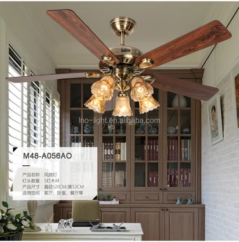 48 Wood Blade Ceiling Fan With Light For Home Decorate E27 Buy 5 Blade Ceiling Fan 48 Inch Ceiling Fan Ceiling Fan With Light Product On