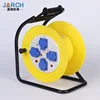 Rubber C type metal plastic Reel disk DELIXI Electric leakage protection cable reel