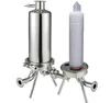 Stainless Steel Cartridge Filter Housing, Quick Connect Filters
