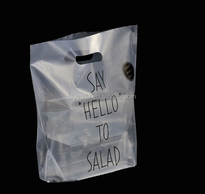 clear plastic bags