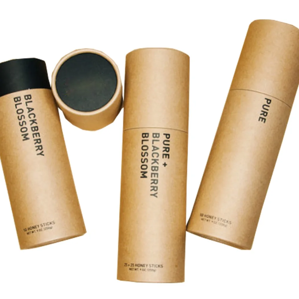 Custom Made Brown Kraft Paper Core Tube Packaging - Buy Kraft Paper
