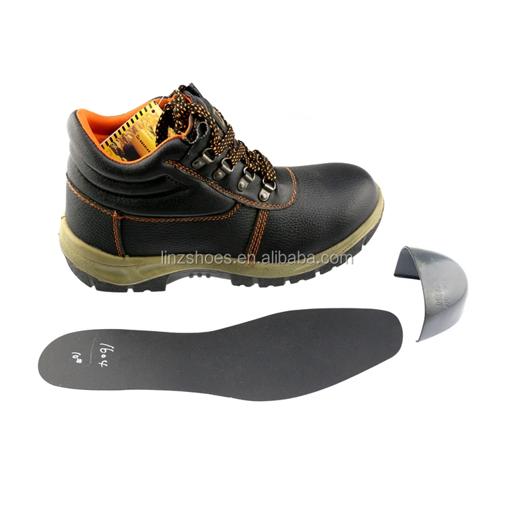 High-quality leather safety shoes anti-smashing Anti-slip Anti-puncture work shoes steel toe safety shoes