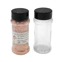 

plastic spice jar set salt and pepper shaker with plastic lid